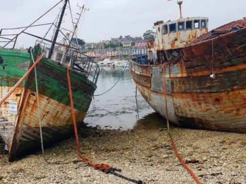 Camaret bateaux abandonnés 
