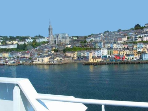 Arrivée a Cork par Britanny Ferries