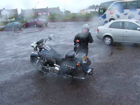 Pluie en Irlande cote ouest