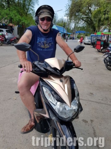 Scooter de location thaï