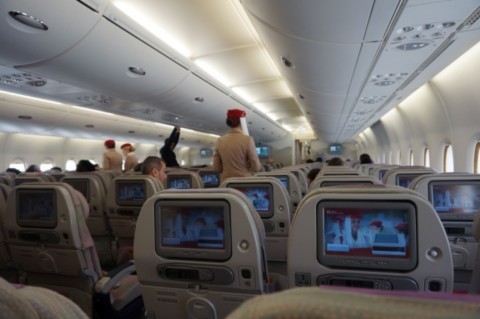 Interieur cabine eco Emirates