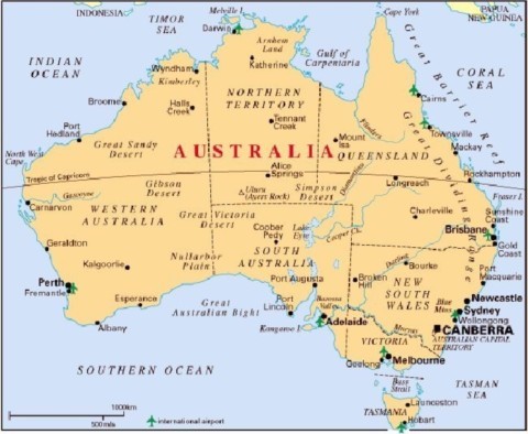 Australie carnet de voyage