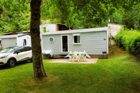 bungalow au Flower campind de Peyrelade