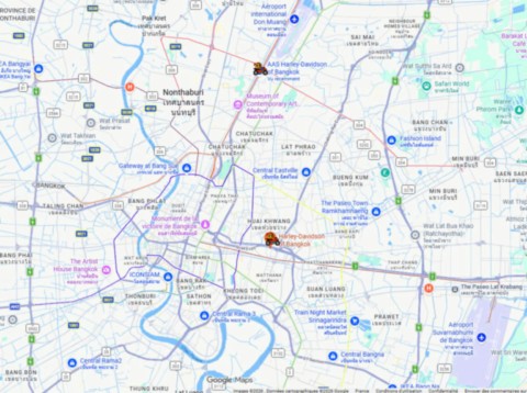 Carte pour trouver les 2 dealers HD