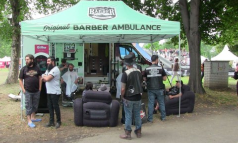 le barbet au travail