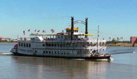 Bâteau a roue du Mississippi