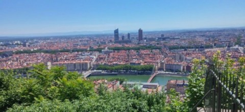 La ville vue de Fournière