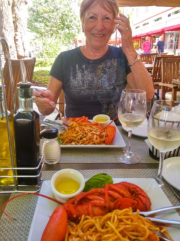 Repas type du bord de mer