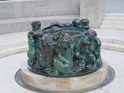 Zagreb fontaine de la vie