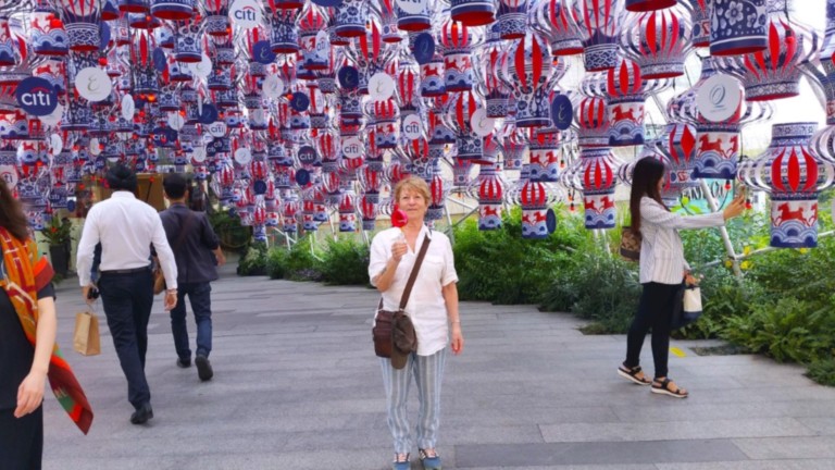 Vue de Bangkok avec la photographe de tripriders Vue de Bangkok pendant le nouvel an chinois