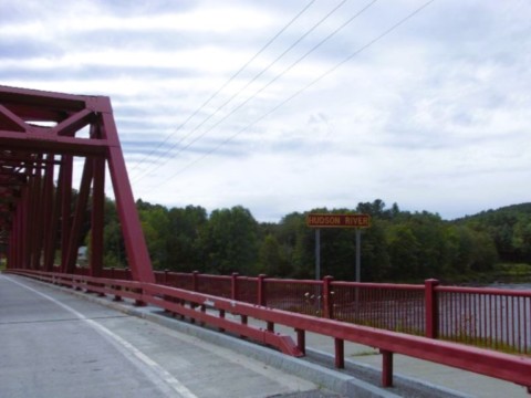  Pont de l'Hudson river