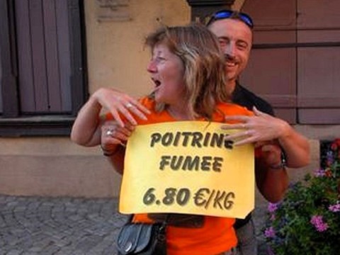 Run en Harley Davidson en Alsace.