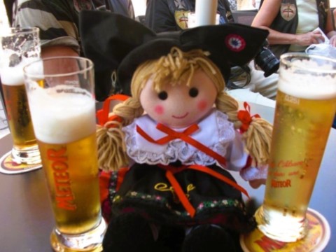 Run en Harley Davidson en Alsace.