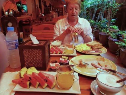 Petit dejeunera l'hôtel