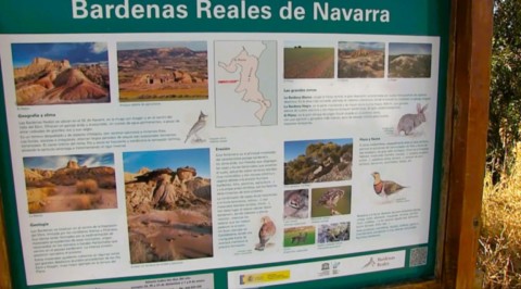 Panneau explicatif de la geologie