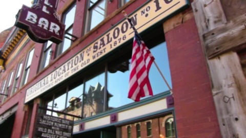 bar de Deadwood qui a vu le meurtre de Wild Bill Hickok