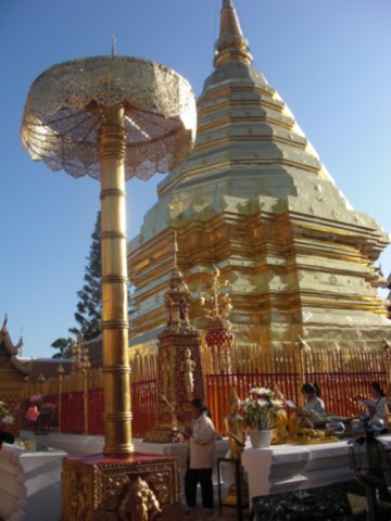 Le magnifique temple Wat Phra That Doi Wao 