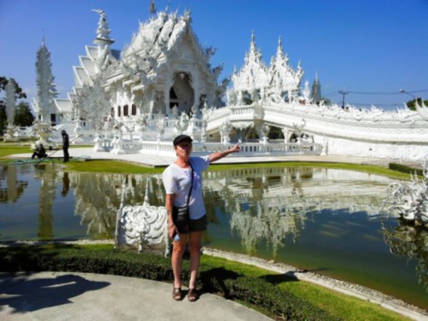 Le temple blance