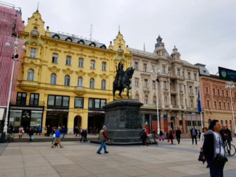 Centre de la capitale Zagreb