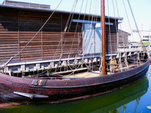 Véritable drakkar danois