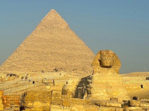 Les pyramides de Gizeh