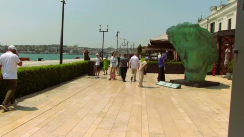 Galataport bord du Bosphore