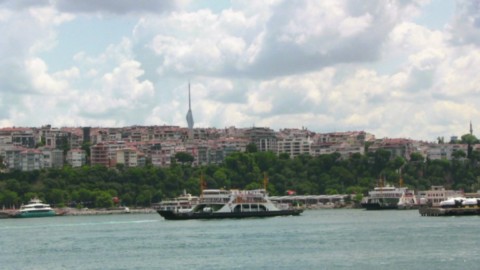 Bosphore côté Asie.