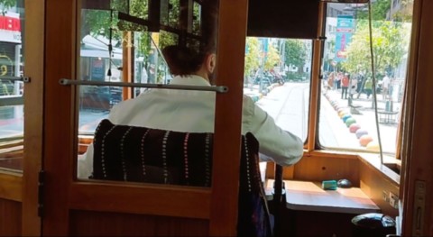 Tram historique côté Asie.