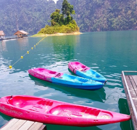 Canoë du parc de Khao Sok