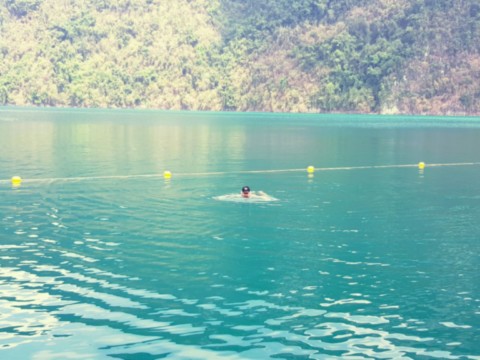 Bains du parc de Khao Sok