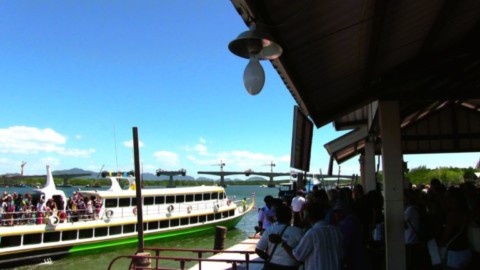 Saladan pier départ des ferries