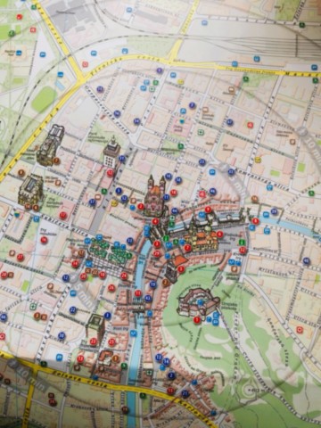 Carte du centre ville