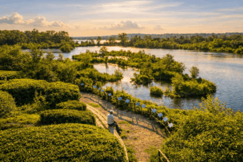 Le parc de Miribel Jonage