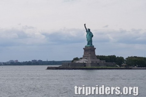Statue liberté vu du ferry