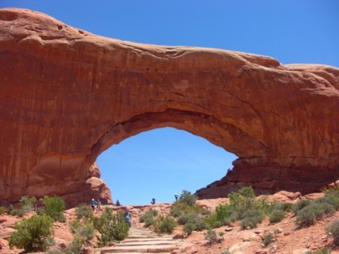 Arches national park vue d'ensemble