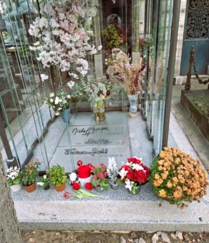 Tombe de France Gall et Michel Berger