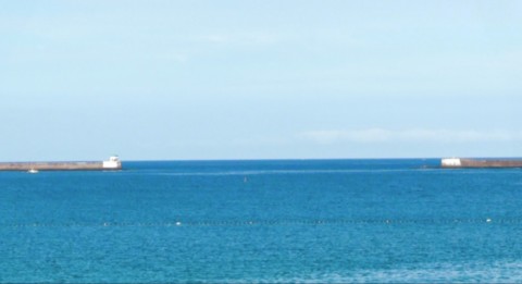 La baie et ses digues