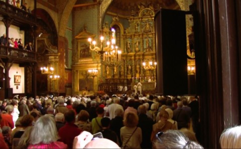 Une messe à St Jean Baptiste
