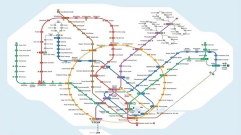 Le métro plan des lignes