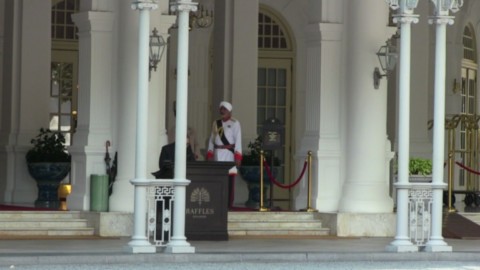 Le Raffles hôtel prestigieux