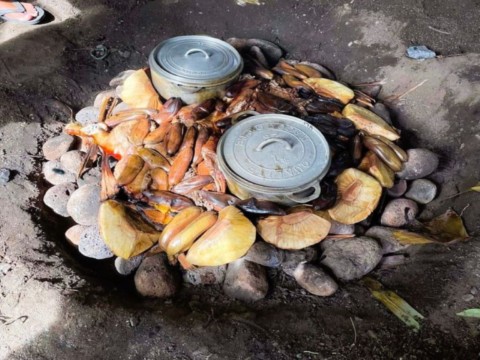 Cuisine aux pierres chaudes