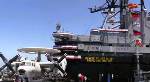  L'USS Midway transformé en musée.