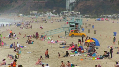Plage de Venice Beach