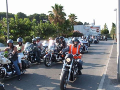 Languedoc Chapter départ d'une sortie