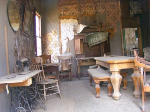 Un intérieur abandonné